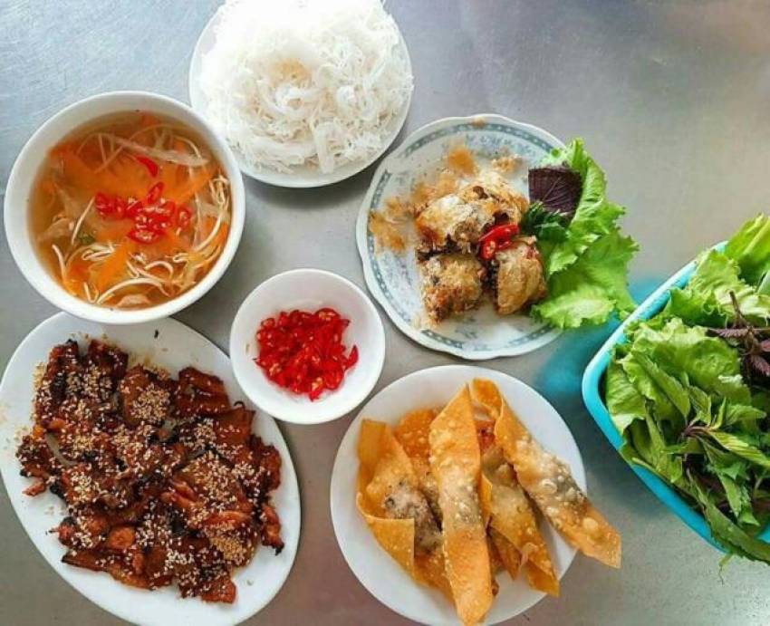 quán bún chả ngon tại hải phòng