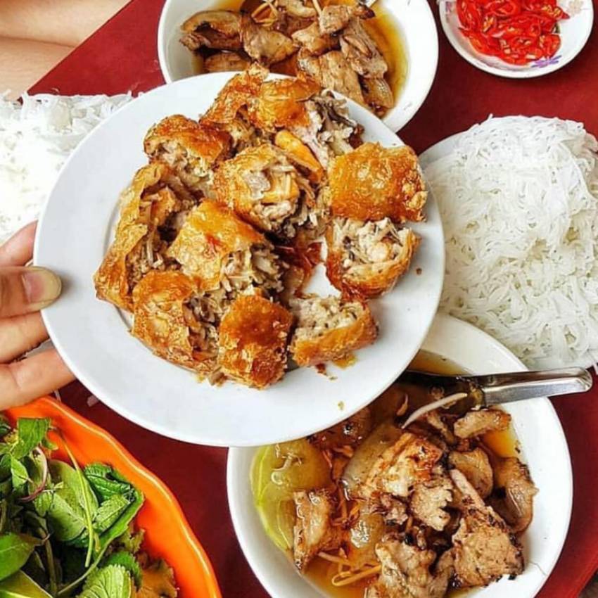 quán bún chả ngon tại hải phòng