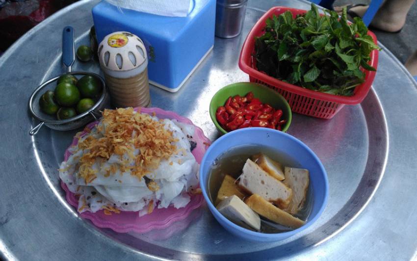 quán bánh cuốn ngon tại hải phòng