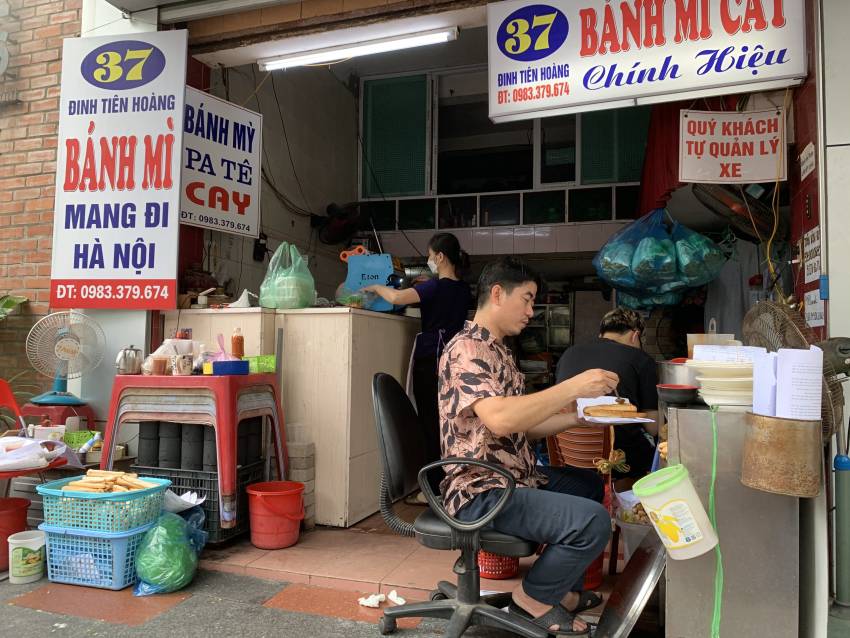 những quán bánh mì cay ngon tại hải phòng