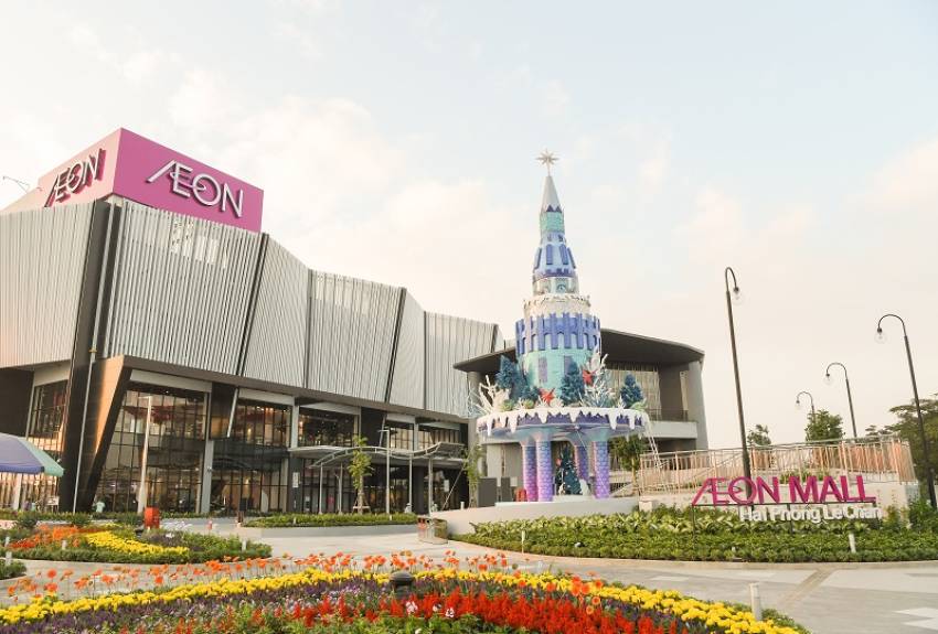 aeon mall hải phòng ở đâu